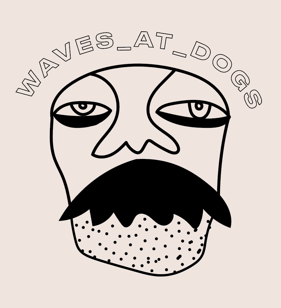 Waves At Dogs Logo Mark