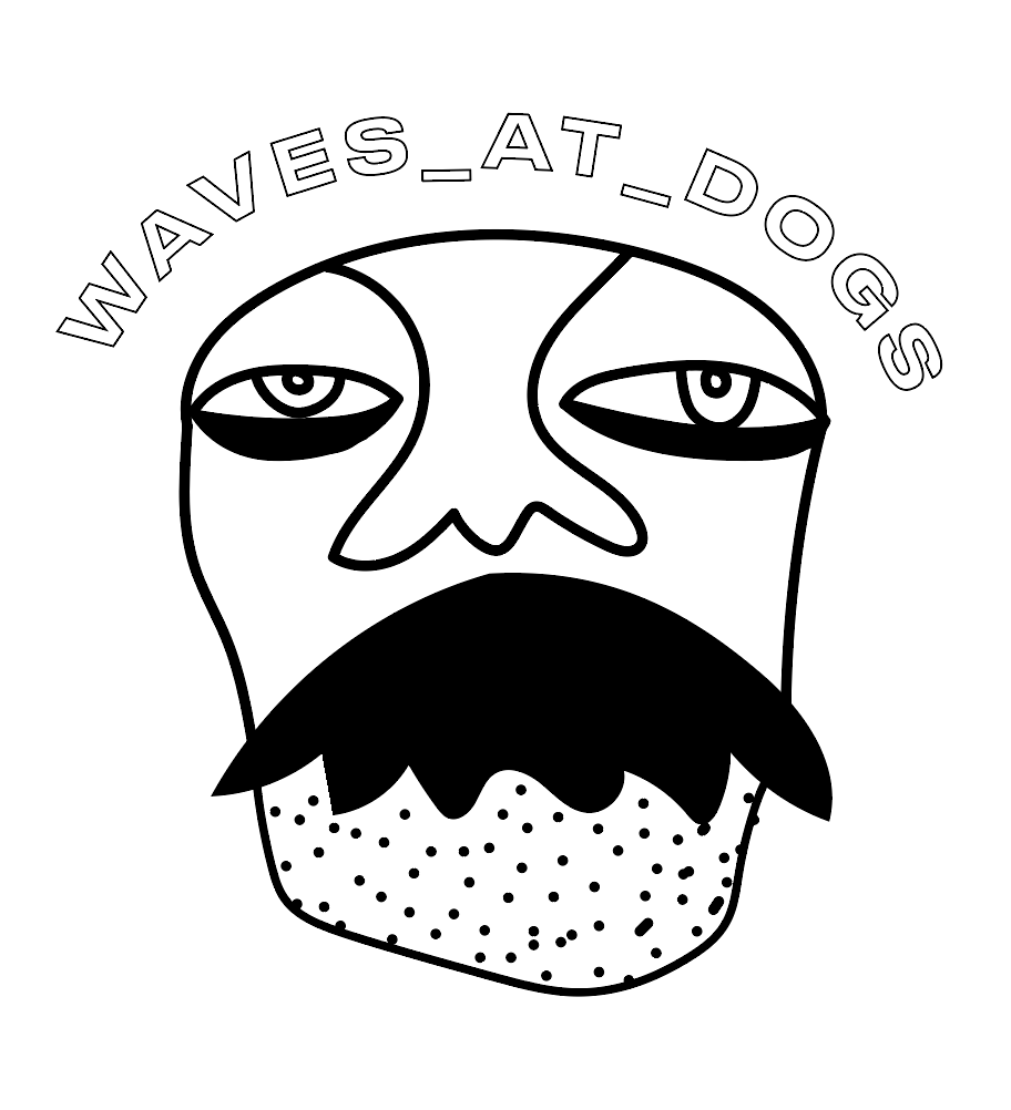 Waves At Dogs Logo Mark